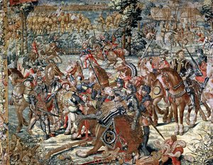 La Bataille de Pavie. La capture de François Ier (1494-1547) 24 février 1525